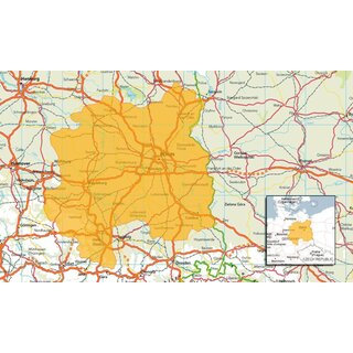 SATMAP SD-Karte Deutschland Brandenburg, Berlin, Sachsen Anhalt. 1:25k u. 1:50k