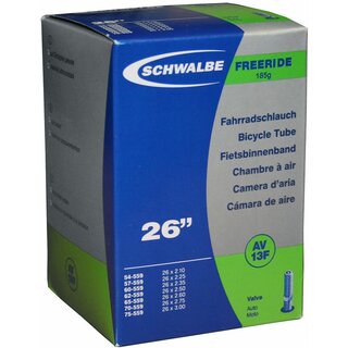 Schwalbe Schlauch 26x2.10 - 3.00 AV 13F, extralight Autoventil 40 mm