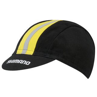 SHIMANO Rennmütze - Schwarz-Gelb