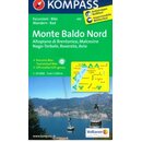 KOMPASS Wanderkarte Monte Baldo Nord - WK 691