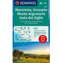 KOMPASS Wanderkarte Maremma - WK 2470