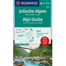 KOMPASS Wanderkarte Julische Alpen - Alpi Giulie - WK 064