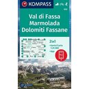 KOMPASS WanderkarteVal di Fassa Marmolada Dolomiti...