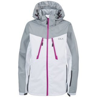 TRESPASS DLX Outdoor Jacke Calissa Damen - Weiss/Grau