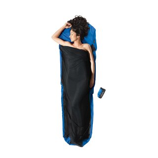 COCOON Dual MummyLiner Ripstop Silk/Thermolite - ultramarine-blue-tuareg