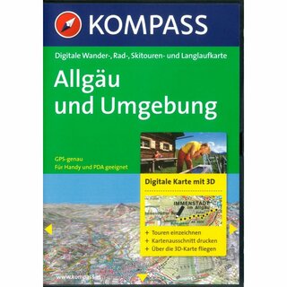 KOMPASS 3D Allgäu und Umgebung -K4003