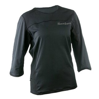 RACE FACE 3/4- Arm Jersey Khyber Damen - Black M