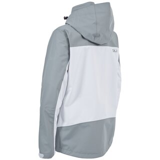 TRESPASS DLX Outdoor Jacke Calissa Damen - Weiss/Grau XL