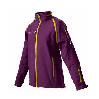 Die DEPROC 2 in 1 Softshelljacke Zip-Off Stanly Peak  Lady - Berry 36