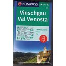 KOMPASS Wanderkarte Vinschgau - Val Venosta WK 670
