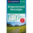 KOMPASS Wanderkarte Bregenzerwald Westallgu WK 2
