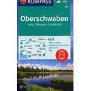 KOMPASS Wanderkarte Oberschwaben - Isny - Wangen -...