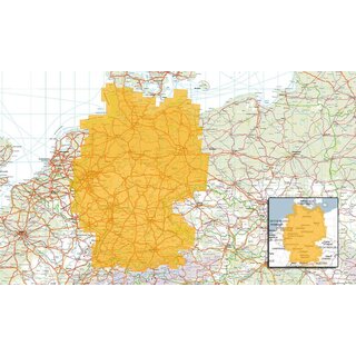 SATMAP SD-Karte Deutschland Gesamt 1:25k