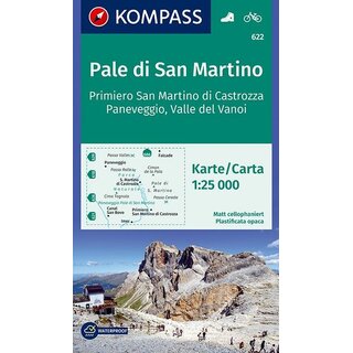KOMPASS Pale di San Martino - WK 622