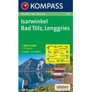 KOMPASS Wanderkarte Isarwinkel - Bad Tlz - Lenggries WK 182
