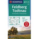 KOMPASS Wanderkarte Feldberg - Todtnau - Kirchzarten -...