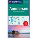 KOMPASS-Wanderkarten Ammersee-Wrthsee-Pilsensee WK 791