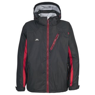 TRESPASS Skijacke Mizen Herren - Schwarz-Rot M