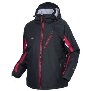 TRESPASS Skijacke Mizen Herren - Schwarz-Rot XL