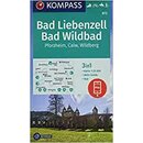 KOMPASS Wanderkarte Bad Liebenzell - Bad Wildbad WK 873