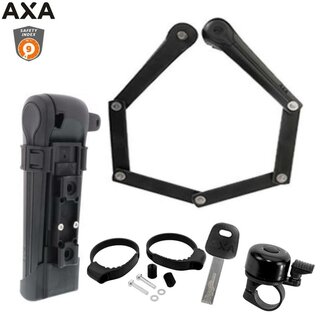 AXA Fold 100 - Faltschloss - black