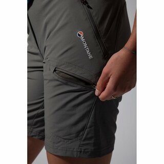 MONTANE DYNO STRETCH MERCURY Capri Hose Damen - Granite 38